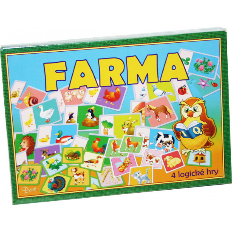 Logická hra farma